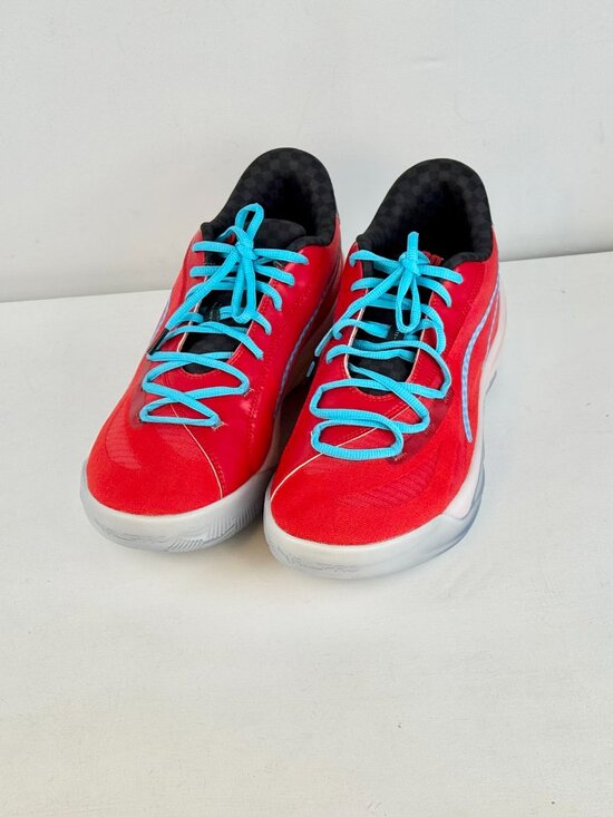 Men\'s 13 - Puma ALL Pro Nitro Scoot Basketball Red Sneaker main image 7